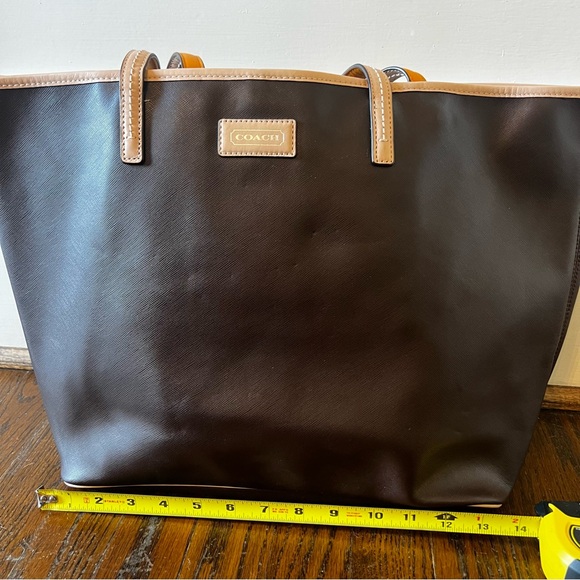 Coach City Metro Park Tote Bag, Genuine leather, classic style - Picture 6 of 12